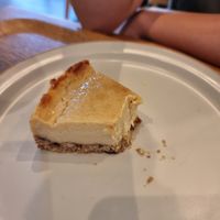 Lemon cheesecake at Musubi Sweets Factory  in Kyoto