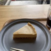 Lemon cheesecake   at Musubi Sweets Factory  in Kyoto