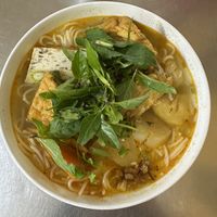 Hue special noodle soup  at Quan Chay Phap Hoa in Hoi An