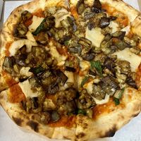 Vegan aubergine pizza   at Én's Kitchen in Ho Chi Minh City