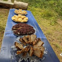 Kuchenbuffet Sommerfest (vegetarisch/vegan) at Wohn- und Ferienheim Heideruh in Buchholz In Der Nordheide