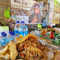 Gado Gado with Omelette, Tofu, Ricecake at Warung Singgah Gado Gado in 