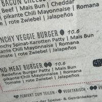 menu  at Enchilada in Minden