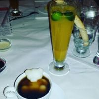 coffee jelly, passion fruit green tea at Sufood in Kaohsiung