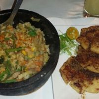 bibimbap with oyster mushroom at Sufood in Kaohsiung