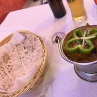Balti Vegetables + Chapati bread   at Bombay Palace Indian Restaurant in Alicante