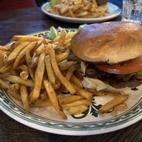 Vegan burger  at Morny in Paris