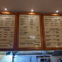 Menu 2 of Esra. at Esra in Berlin