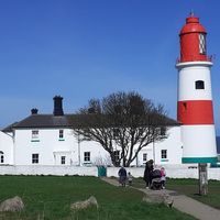 Souter lighthouse at Lighthouse Café in South Shields