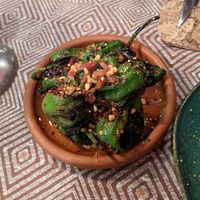 pimientos con chumichurri at Sombrero Latino in Wiesbaden
