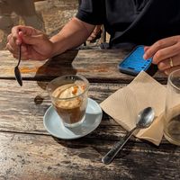 Superb affogato  at Souldough Pizza in Cascais