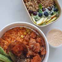 Immortl goddess smoothie bowl & vegan boss bowl at One Nation in Munich