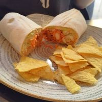 Vegan boss wrap at One Nation in Munich