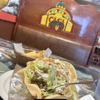 Taco salad!!!  at Casa Leon in Atlantic Beach