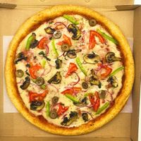 Champi vegana :) at Ahora Pizza in Cordoba