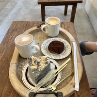 Anko cake and tiramisu cookie   at On-Ve Vegan Bakery 온비 비건베이커리 in Gyeongju