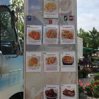 Vegan Puerto Rican food includes tostones and alcapurria bites  at Central Park Plaza Market in Valparaiso