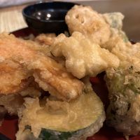 VG tempura   at Senbon Sakura Cafe & Japanese Kitchen in Leeds