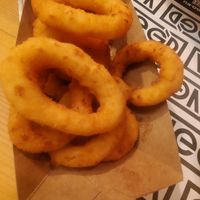 Onions rings at VEG'D - Vegan Burgers - P-Berg in Berlin