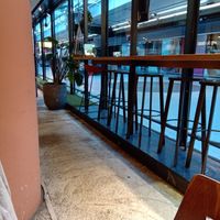 Inside the cafe (July 2025) at AMS - Up To Do Good in Schiphol