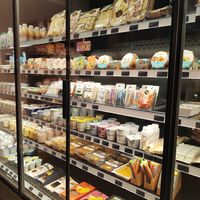 Refrigerated section at Mezzogiorno in Luzern