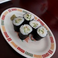 Cucumber maki at Gohanya in Chiang Mai