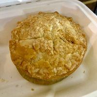 Mince beef pie  at Village Fish & Chip Shop in Manchester