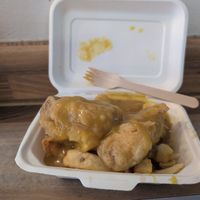 Not too far from Piccadilly gardens. Will be back for some tasty Vegan comfort food 🤍 at Village Fish & Chip Shop in Manchester