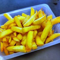 Fries at Café LASCAUX in Montignac-lascaux