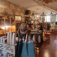 Inside at Musubu Cafe in Porto