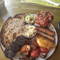 Vegan breakfast at 99 Reasons in Manchester