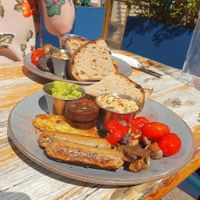 Vegan breakfast at 99 Reasons in Manchester