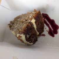 Carrot cake at CoffeeTalks Cafe in Bloemfontein