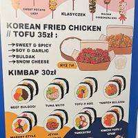 Menu  at My Korea - Shop & Bistro in Krakow