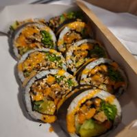 Tempeh bulgogi kimbap at My Korea - Shop & Bistro in Krakow