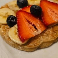 vegan pancakes at Cafe Romantic in Heidelberg