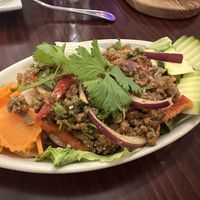 Laab Pak #Veganuary at Chakra  in New York City