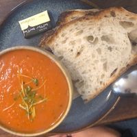 delicious soup of the day   at Deacon's House Cafe in Edinburgh