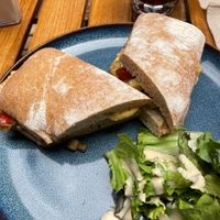 Vegetable ciabatta   at Deacon's House Cafe in Edinburgh