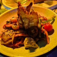 Plantain and veggies at Casa del Tunel in Cartagena