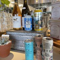 Some of their alcohol offerings.  at Flower Child in Tucson