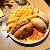 Cheddar pool at Vegan Burger House  in Rio De Janeiro