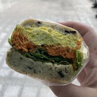 ‘Egg’ sandwich  at Cafe ohh good thing - 오굳띵 in Busan