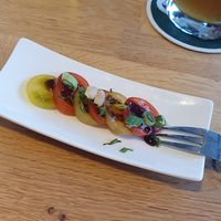 Gruß aus der Küche at Zeitlos Hotel & Restaurant Am Fuchsbach in Pattensen