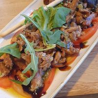 Pfifferlingssalat at Zeitlos Hotel & Restaurant Am Fuchsbach in Pattensen