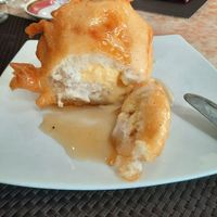 Helado frito at Palacio Oriental in Gran Canaria