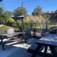 Cute Outdoor Area Great for Sunny or Chilly Day/Nights  at Sliver Pizzeria - Broadway in Oakland