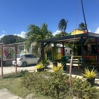   at Rastafari Ital Cafe in St Philip