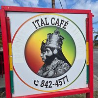  at Rastafari Ital Cafe in St Philip