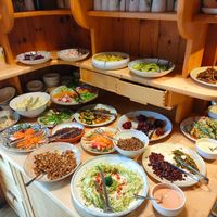 Vorspeisen Buffet  at Naturhaus Lehnwieser in Ramsau Am Dachstein